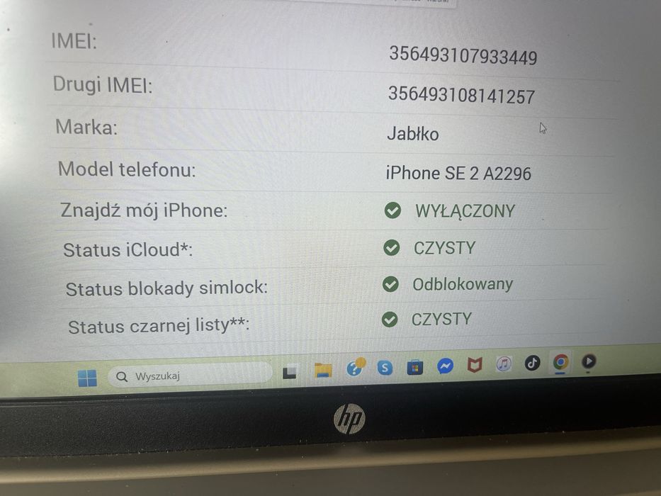 Telefon iPhone SE 2 A2296