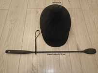 Kask Na Konia Toczek Jak Nowy Rozmiar 56 + Palcat Bacik 58 CM Fouganza