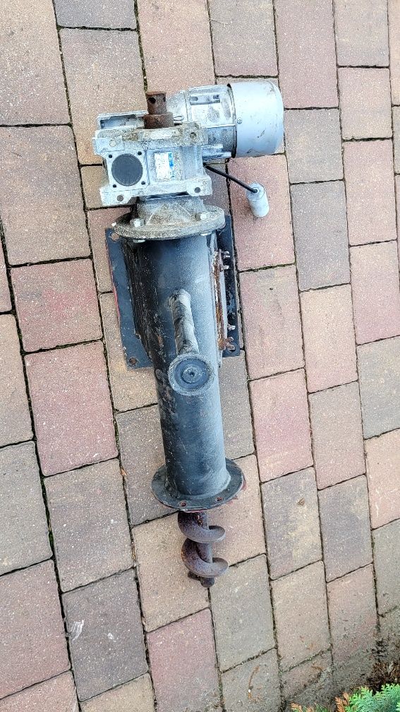 Podajnik ślimak napęd do kotła Elektromet na ekogroszek