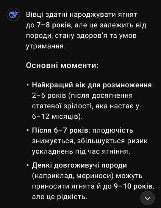 Вівця на розведення/м'ясо