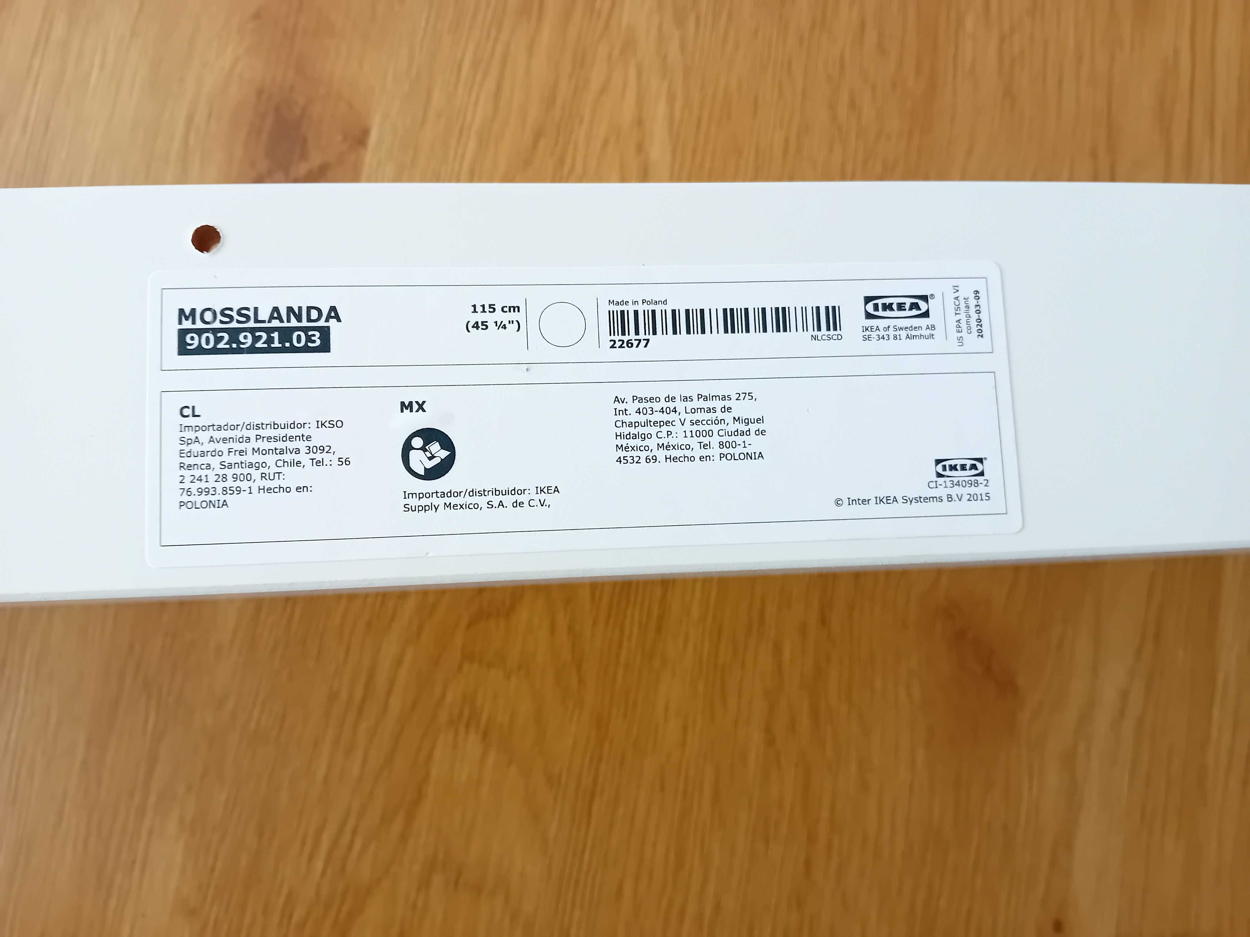 Półki na zdjęcia mosslanda ikea