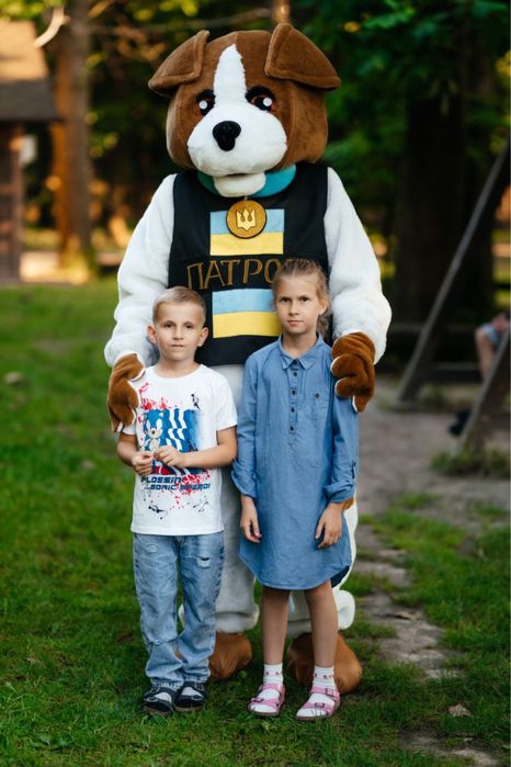 Ростові ляльки експрес привітання аніматори Львів Пес Патрон