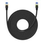 Baseus szybki kabel internetowy RJ45 cat.7/10Gbps 10m pleciony czarny