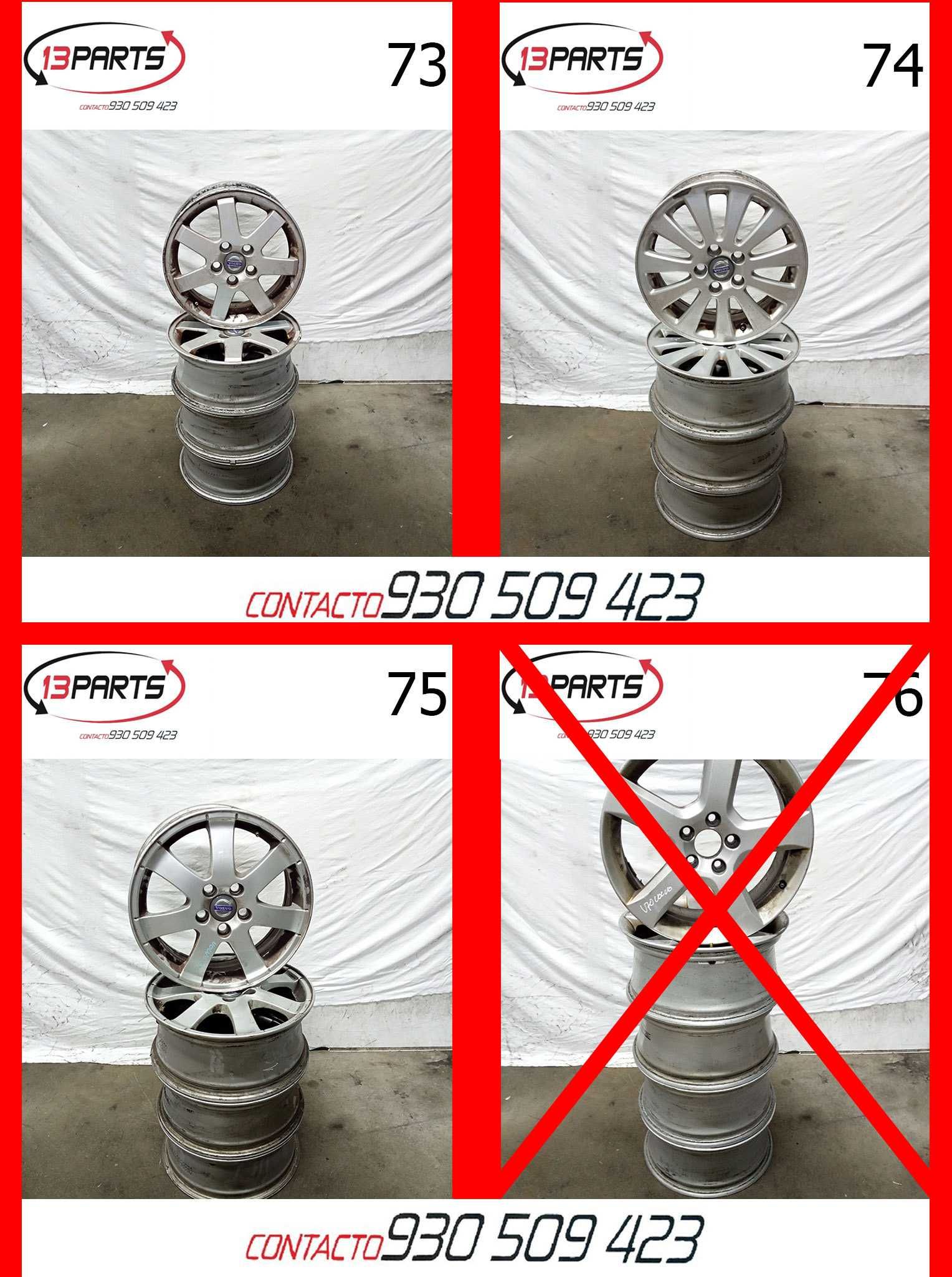 Conjuntos Jantes Especiais Volvo