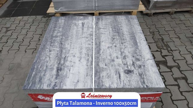 NOWOŚĆ! Płyta betonowa DUŻY FORMAT 100x50cm Drogbruk-Talamona na taras