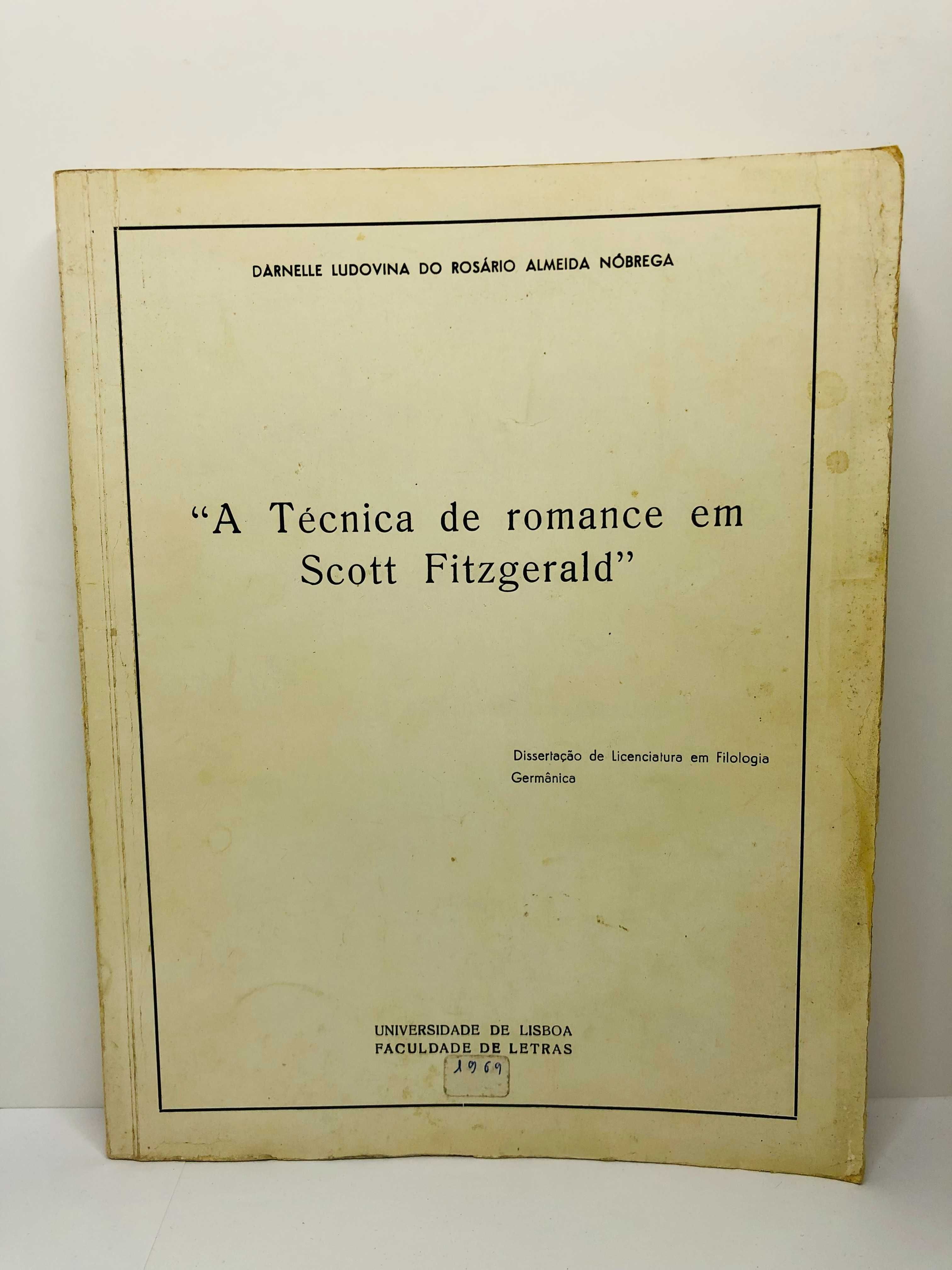 A Técnica de Romance em Scott Fitzgerald - Darnelle Ludovina