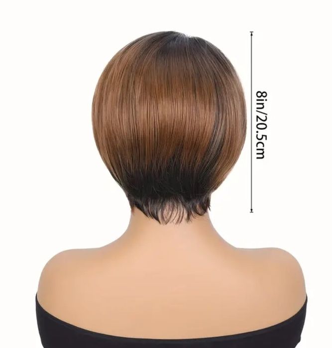 Peruka mieszany kolor ombre