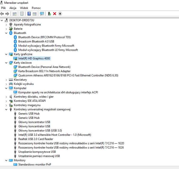 Laptop Lenovo Intel Core i7