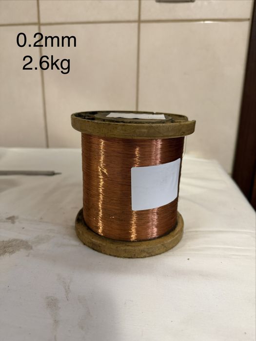 Drut miedziany nawojowy emaliowany