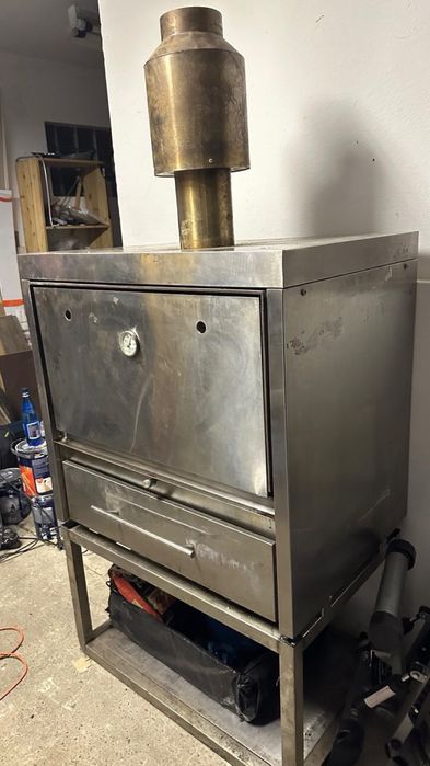 Grill-wędzarnia węglowa z nierdzewki
