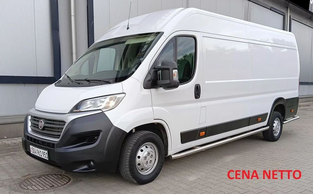 Fiat DUCATO L4/H2_3.0 BENZYNA+NOWY GAZ LPG  max długi_orurowany_navi_klima_faktura vat_mały przebieg
