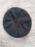 Beret czarny wełniany primark