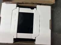 Placa de vitroceramica usada como nova