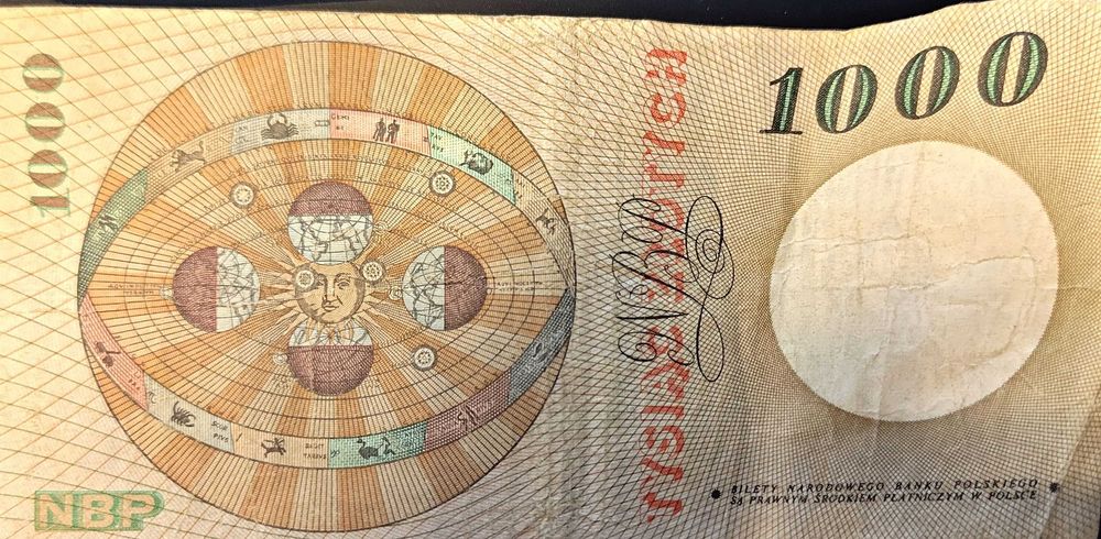 Banknot 1000 zł 1965