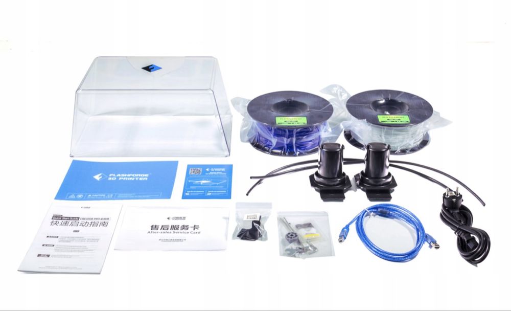 #Drukarka 3D#Flashforge CREATOR Pro 2#Dwie Głowice#