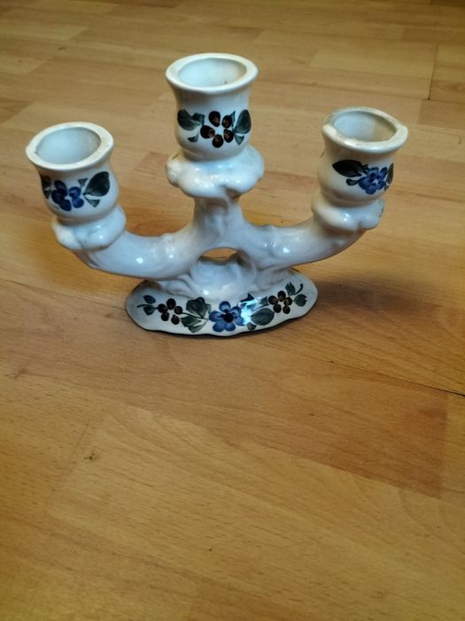 Świecznik porcelanowy