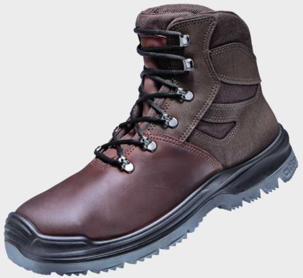 Trzewiki robocze buty Atlas Brown XR 585 XP HI  ESD nubuk