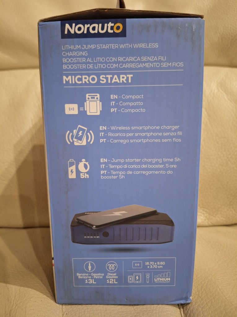 Urządzenie rozruchowe Norauto booster Micro Start