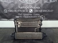 Радіатор вентилятор інтеркулер Мерседес w212 w204 2.2 3.0 cdi 651 642