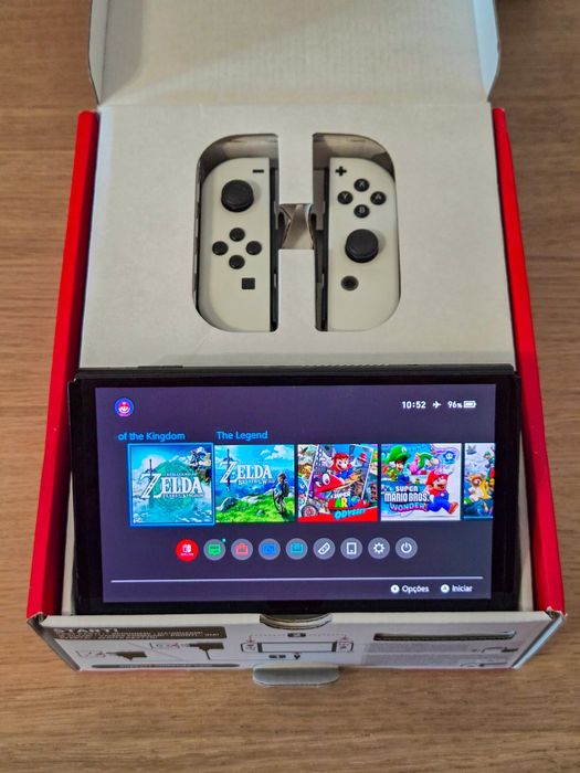 Nintendo Switch OLED 256GB desbloqueada