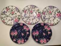Talerze deserowe 19 cm 5 sztuk