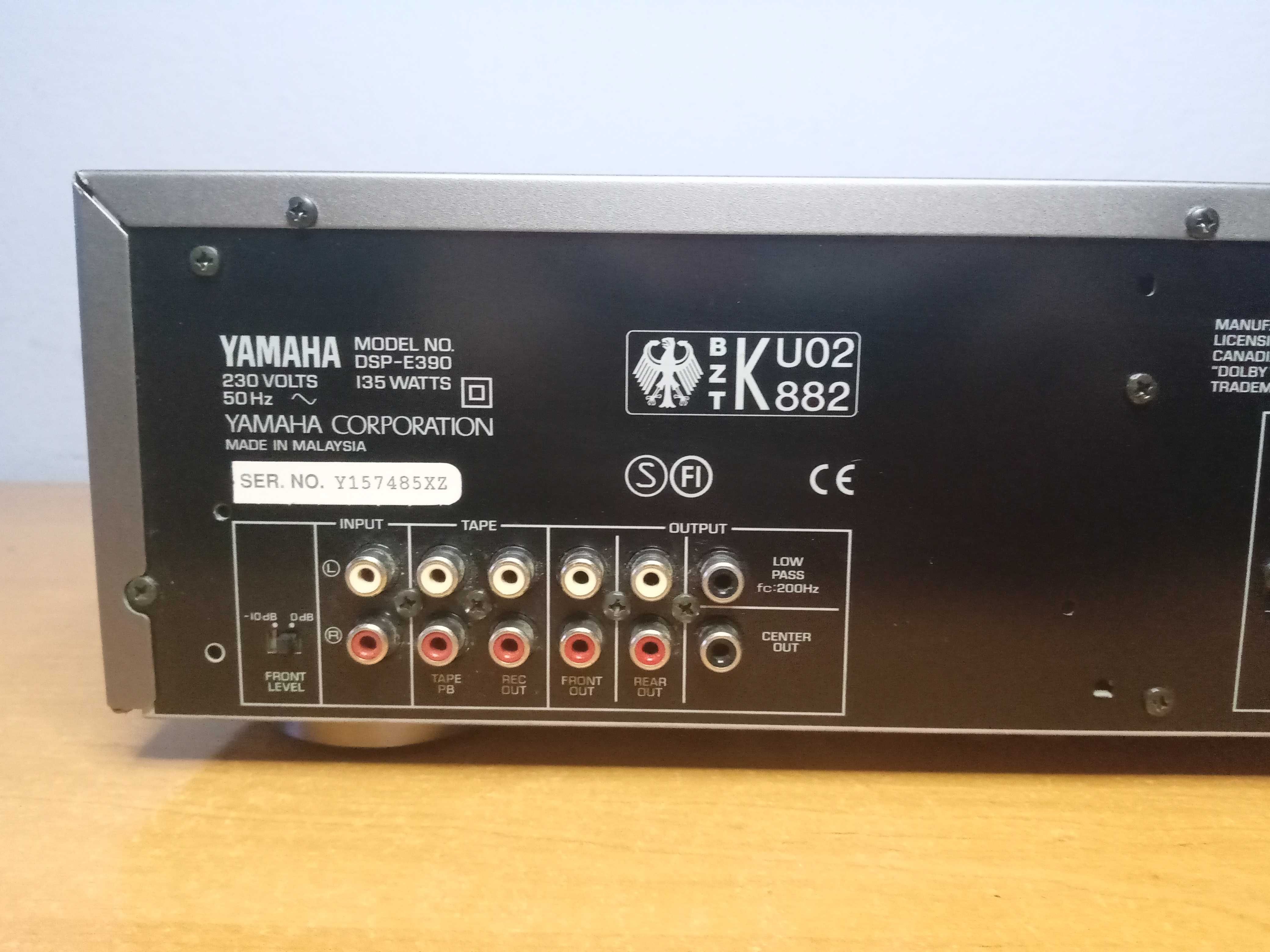 YAMAHA DSP-E390 procesor dźwięku