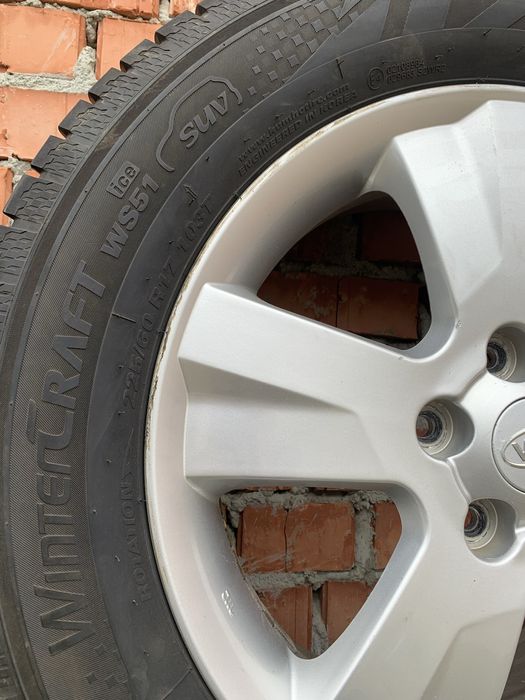 Диски з резиною зимова 225/60/17