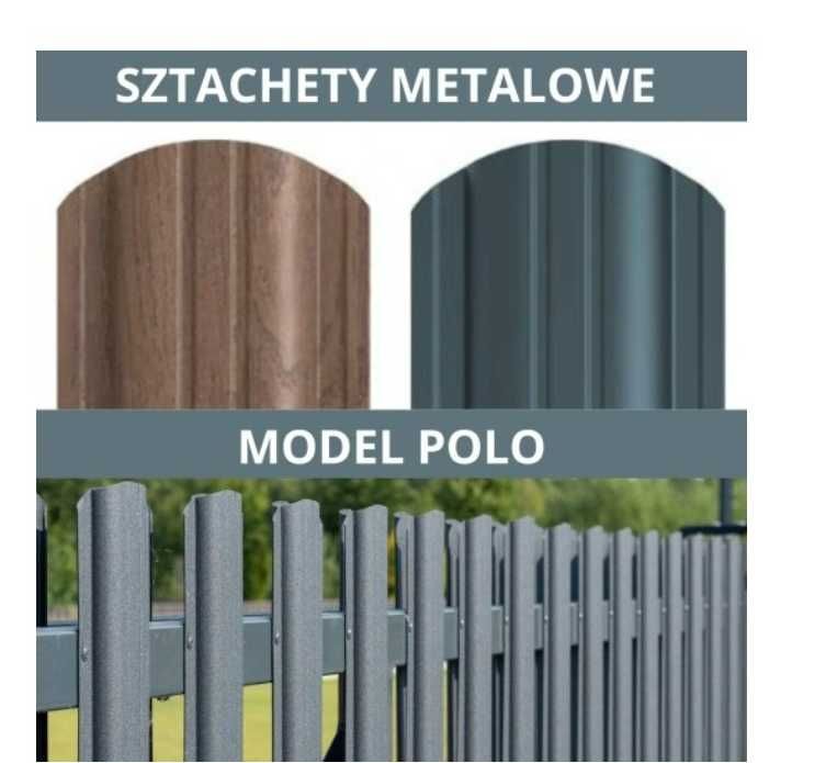 sztachety metalowe