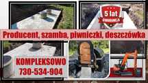 Szambo betonowe Zbiornik Gnojowica Deszczówka Piwnica Schron Mielec