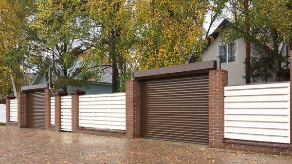Гаражні ворота секційні/ролетні під замовлення