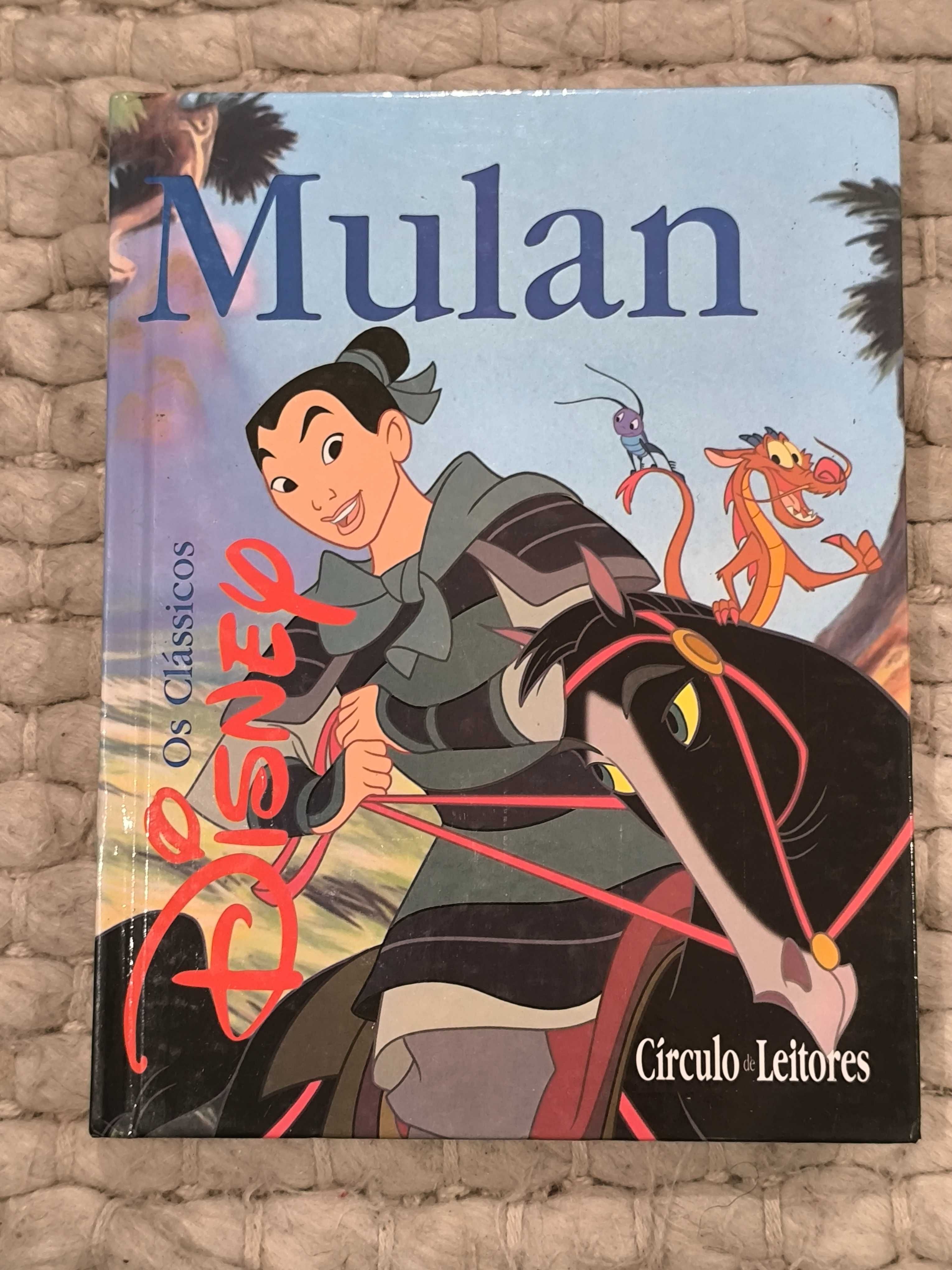 Disney - Tarzan; Mulan; Hércules; Alice no País das Maravilhas