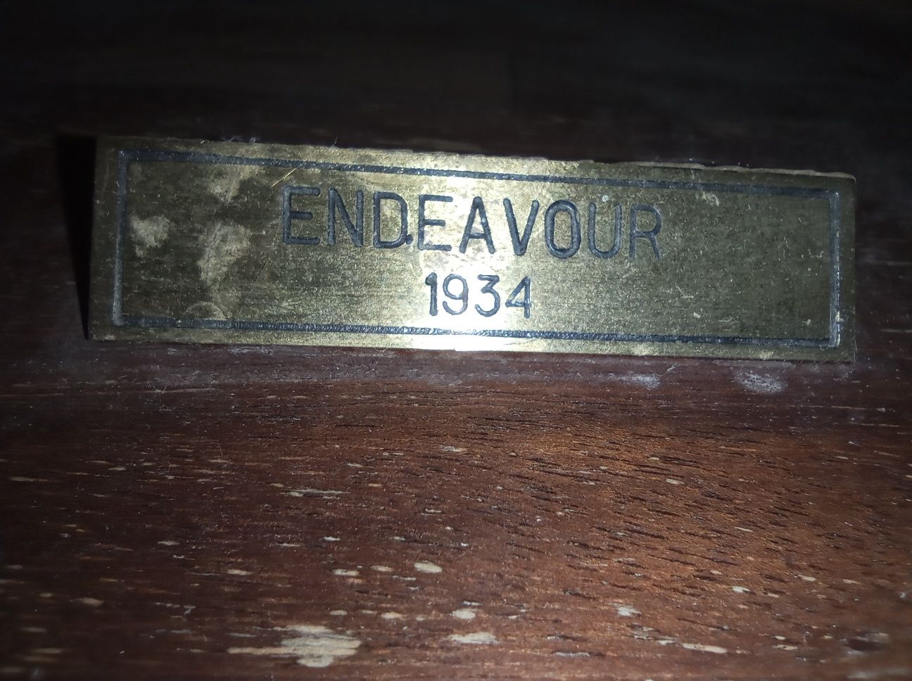 Коллекционная парусная лодка Endeavour 1934