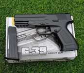 Пистолет Глок Glock 18 Galaxy G39 на пульках Металл детский игрушечный