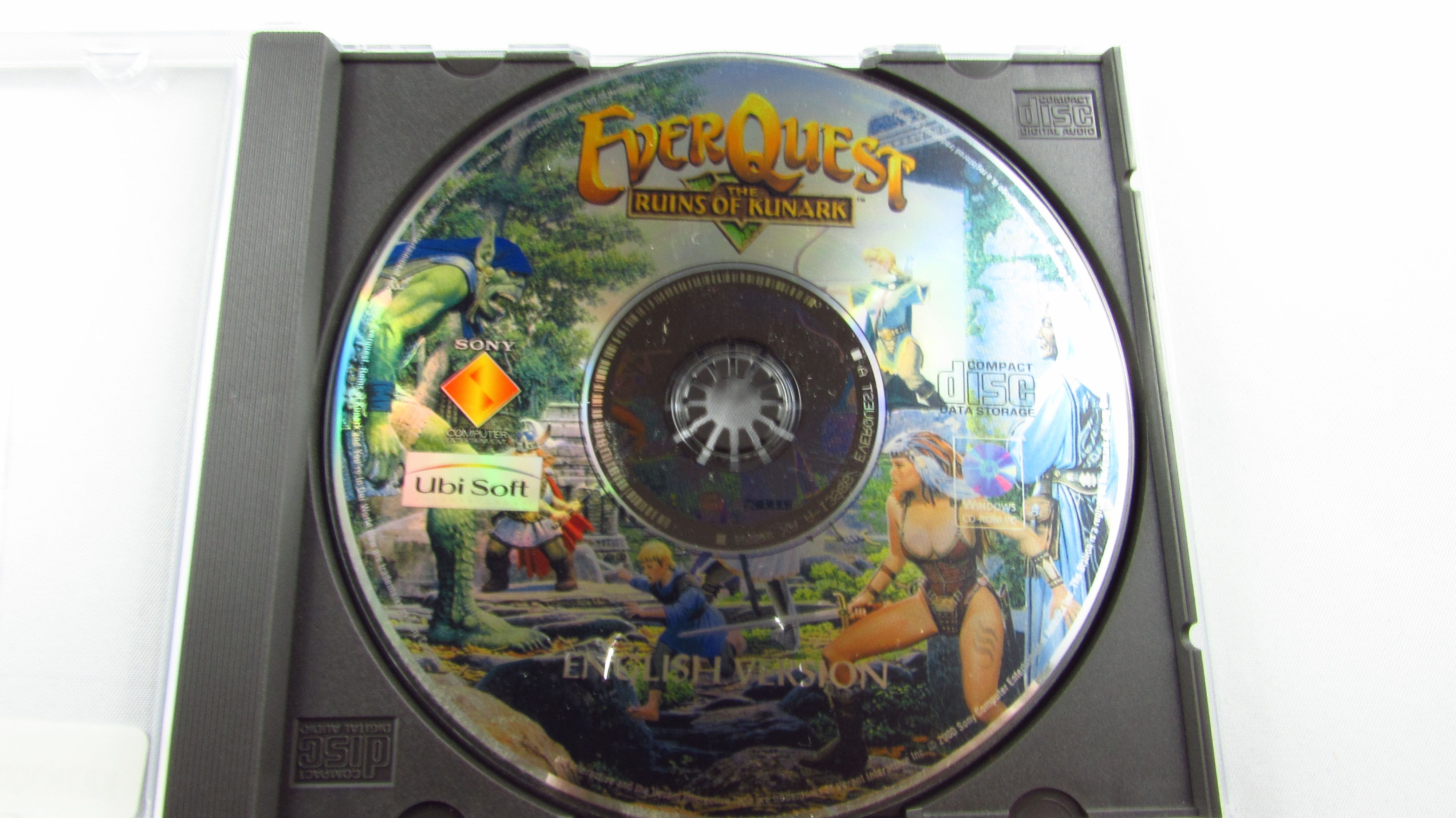 UBISOFT - EverQuest The Ruins Of Kunark BOX Gra kolekcjonerska 2000 r.