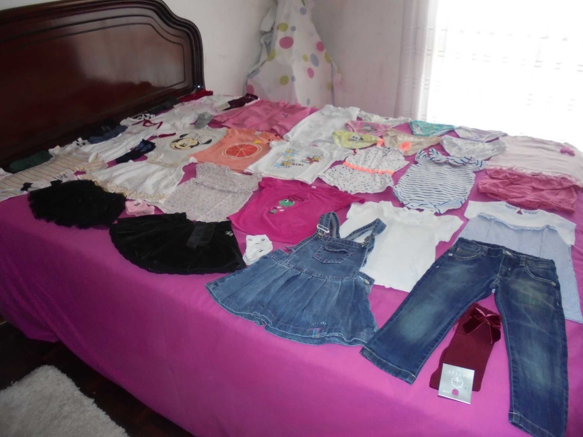 lote de roupa de menina as meias novas