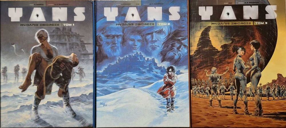 Yans - Wydanie zbiorcze, komplet 3 tomów