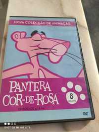 DVD pantera cor de rosa de rosa