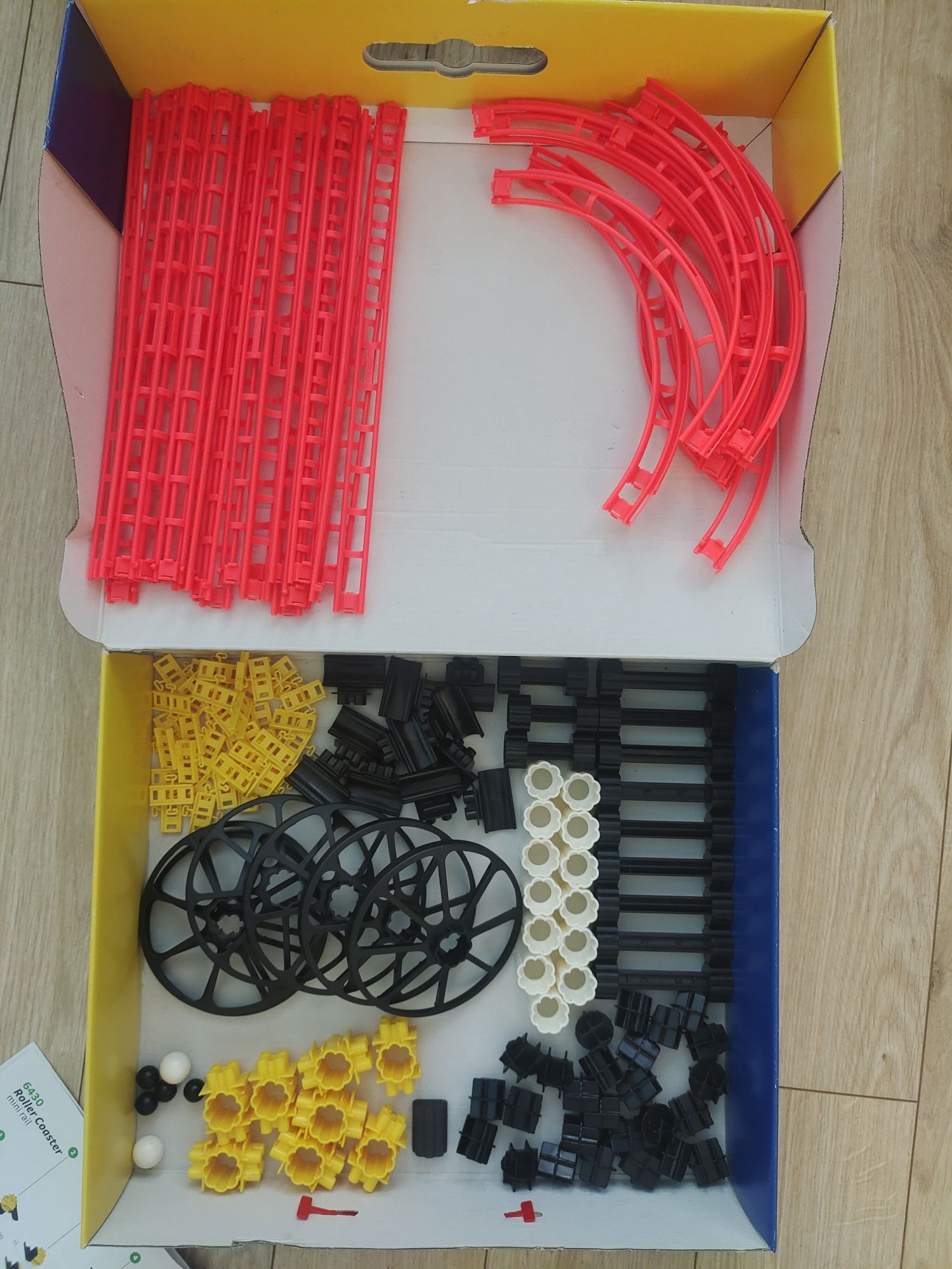 Roller coaster mini rail quercetti tor dla kulek