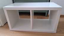 Ikea KALLAX Regał, biały, 77x41 cm