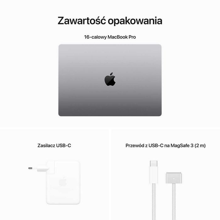 NOWY Apple MacBook Pro 16 M1 Pro 32GB RAM 512GB DODATKI GW-3LATA! FV23