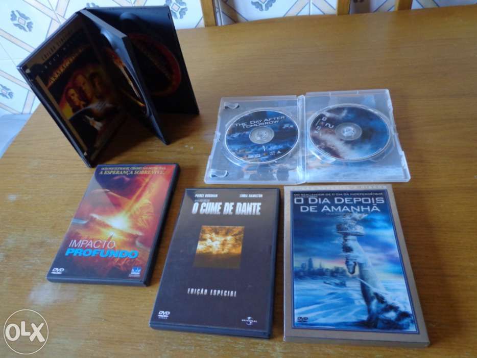 DVD’s Filmes Acção / Catástrofe – Originais