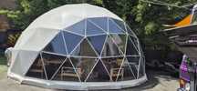 Геокупол Ecopod,шатер в бар, готель, тераса.