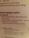 Urządzenie wspomagające wejście do wanny