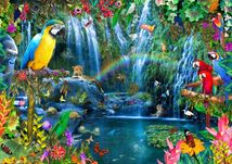 Puzzle Bluebird 3000 Parrot Tropics - kompletne