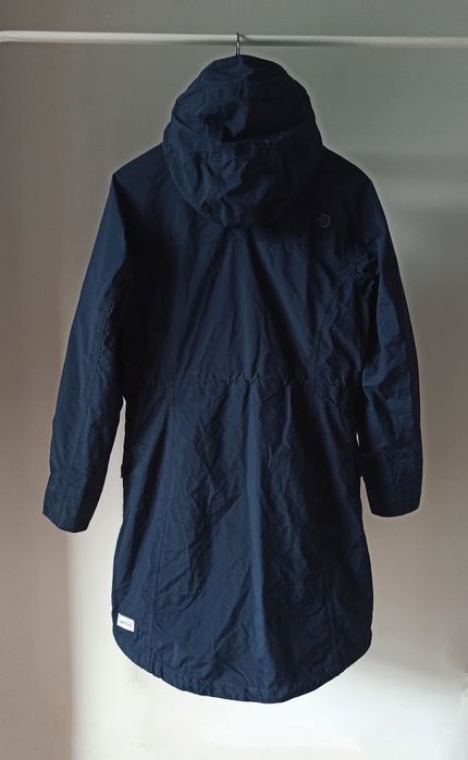 Płaszcz przeciwdeszczowy Didriksons kurtka parka waterproof granatowa