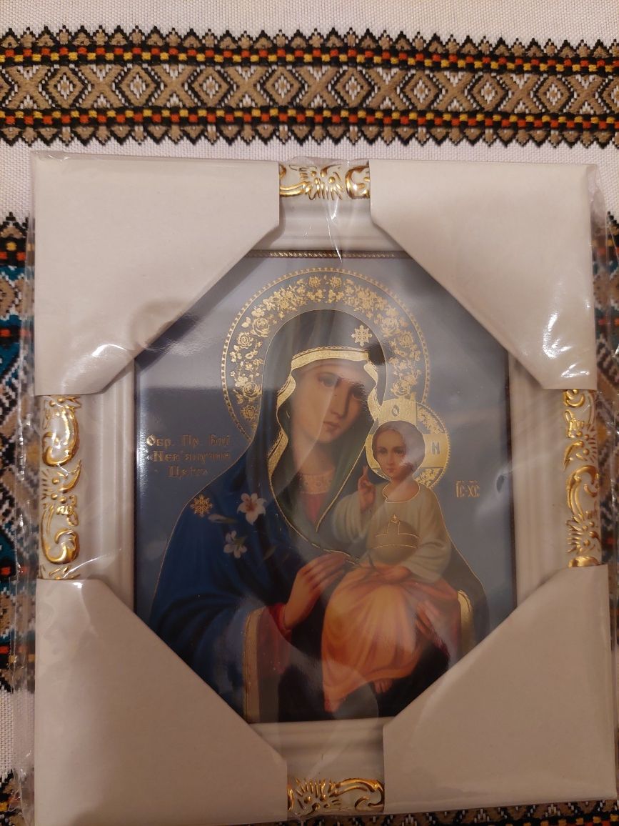 Ікона православна  "Нев'янучий Цвіт"