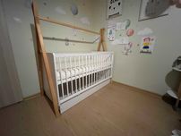 Łóżeczko TIPI 140X70 + tapczanik z szufladą + materacyk