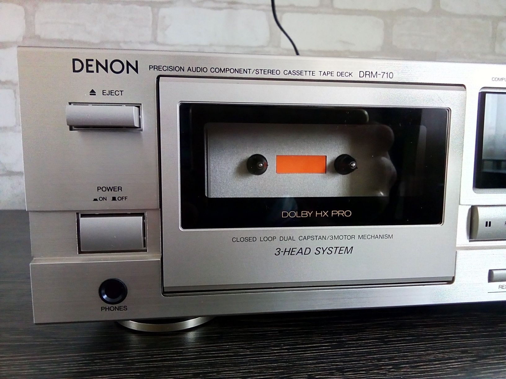 DENON DRM-710 Stereo Cassette Deck