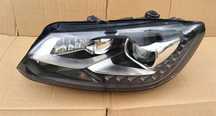 Bi Xenon lewy Lampa lewa LED VW Caddy III Touran 2010-