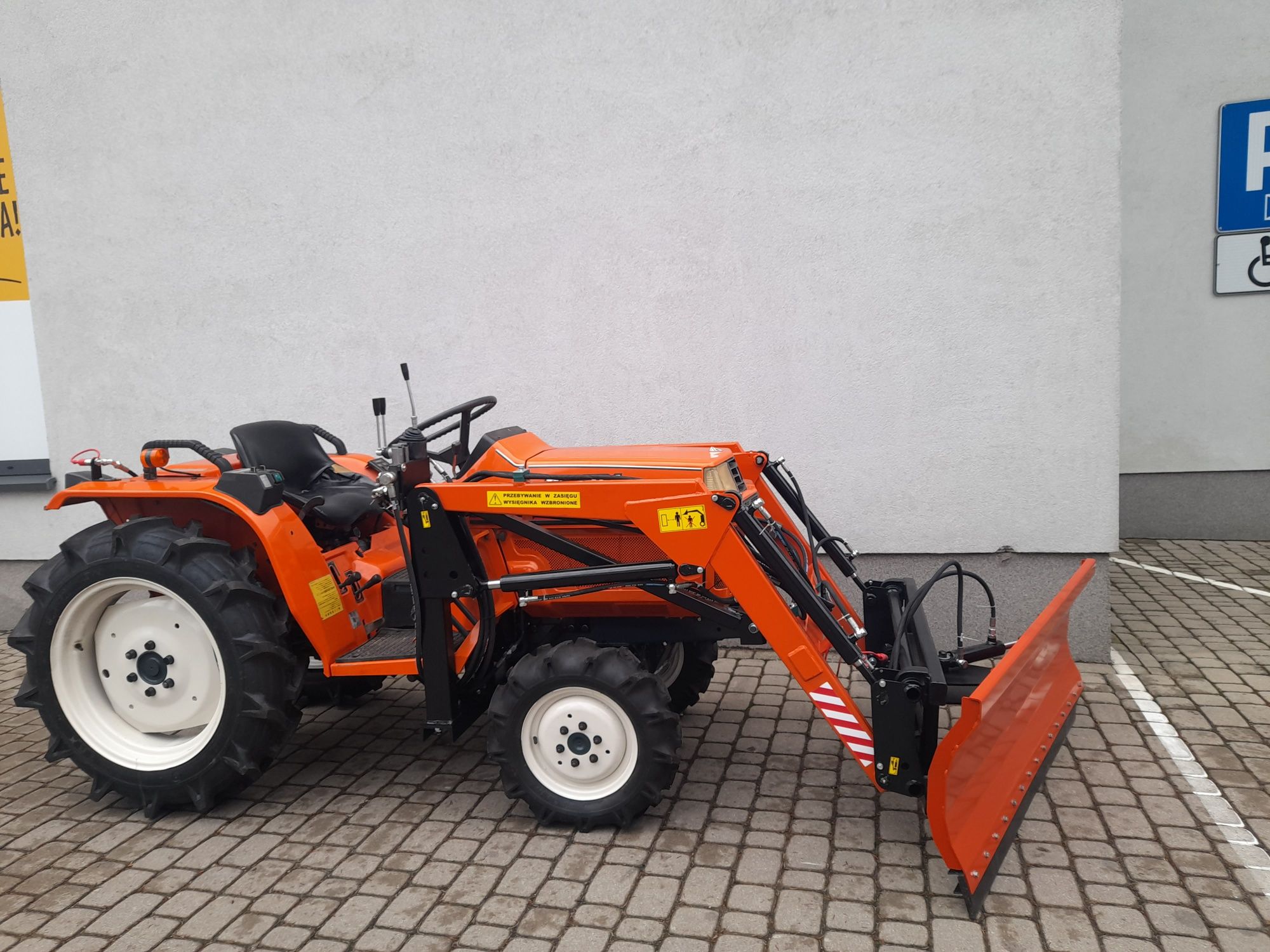 Łyżka hydrauliczna krokodyl na ładowacz tur traktorek kubota iseki